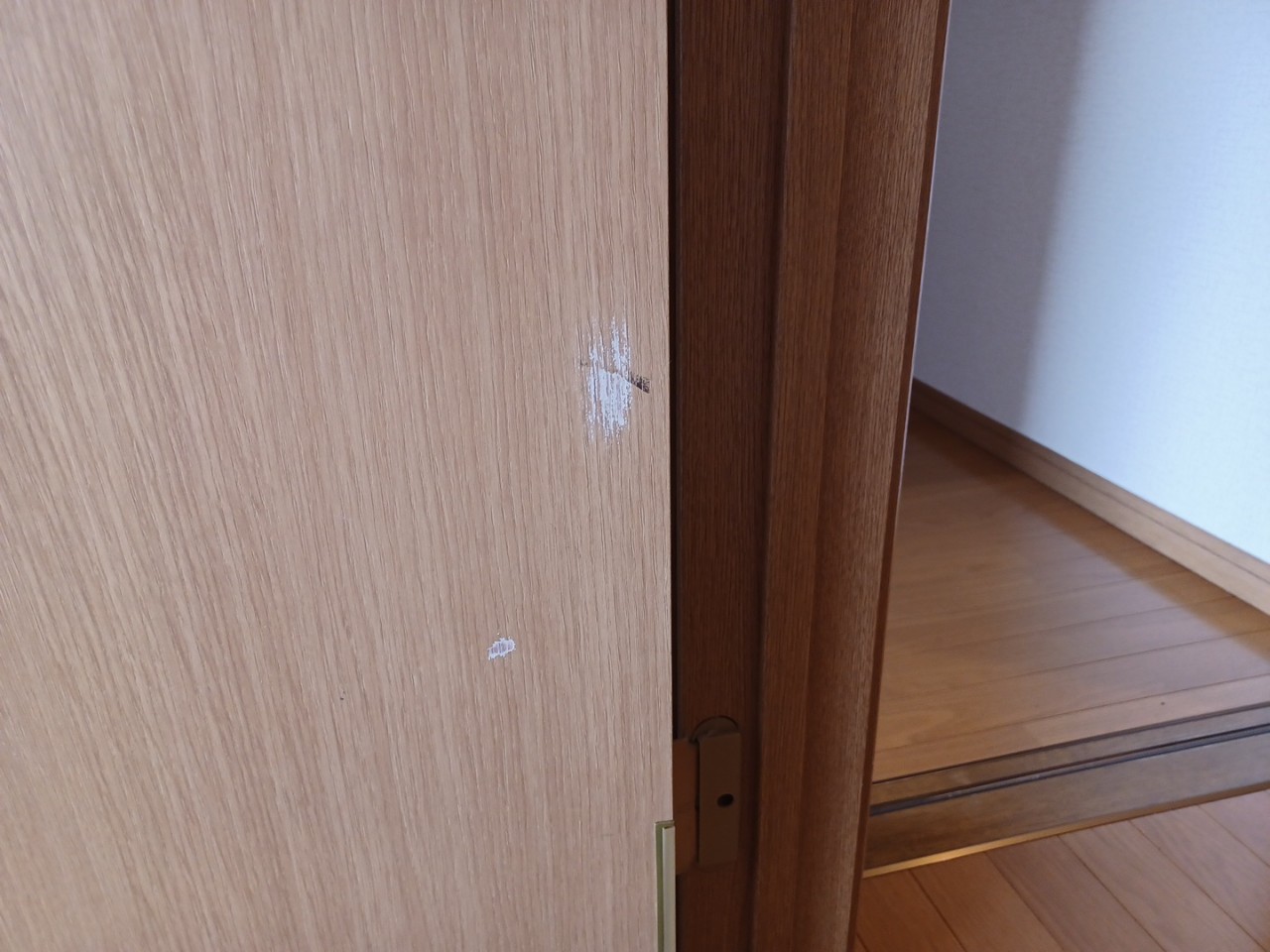 ドアの傷リペア