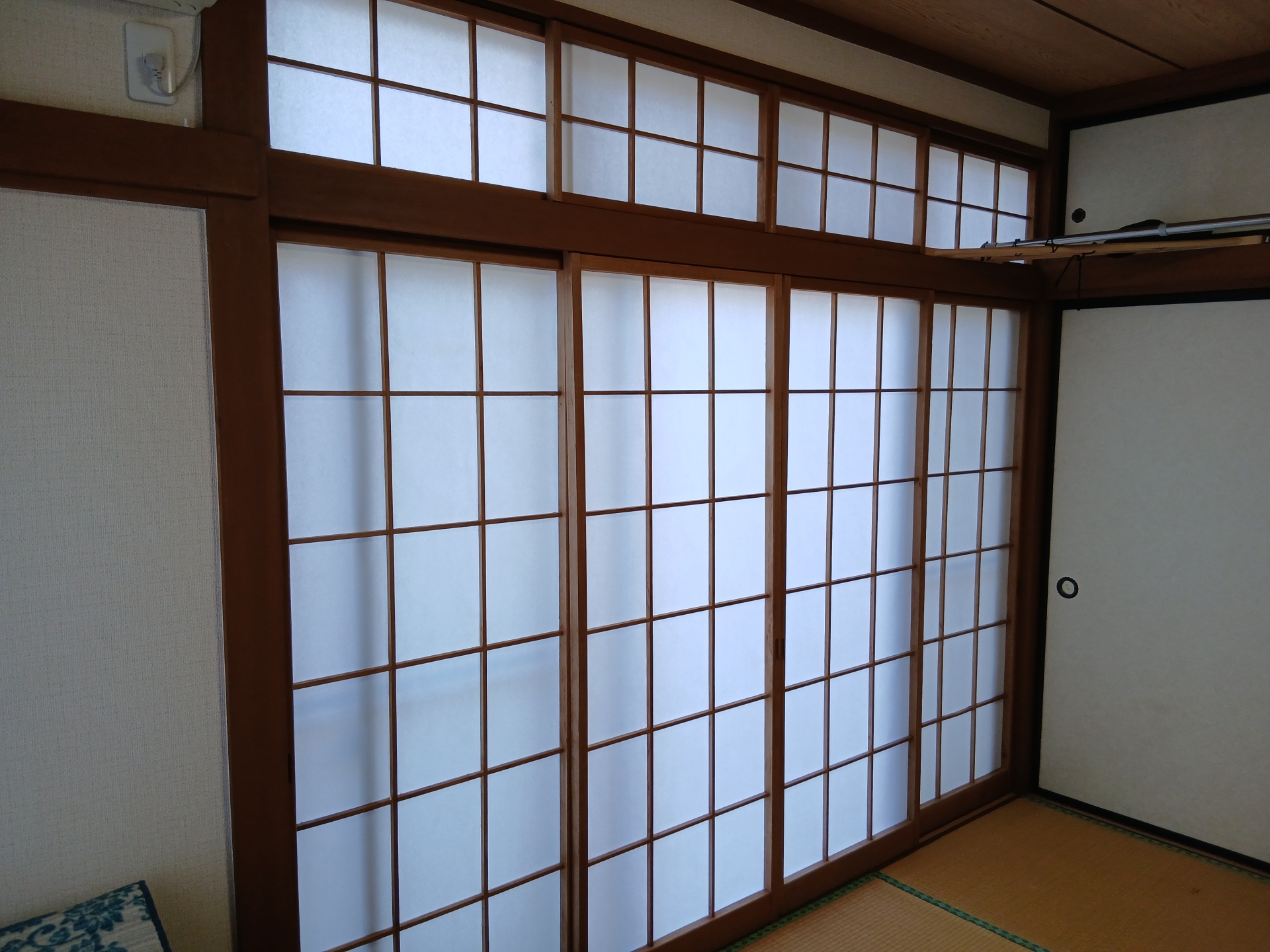 障子の張り替え