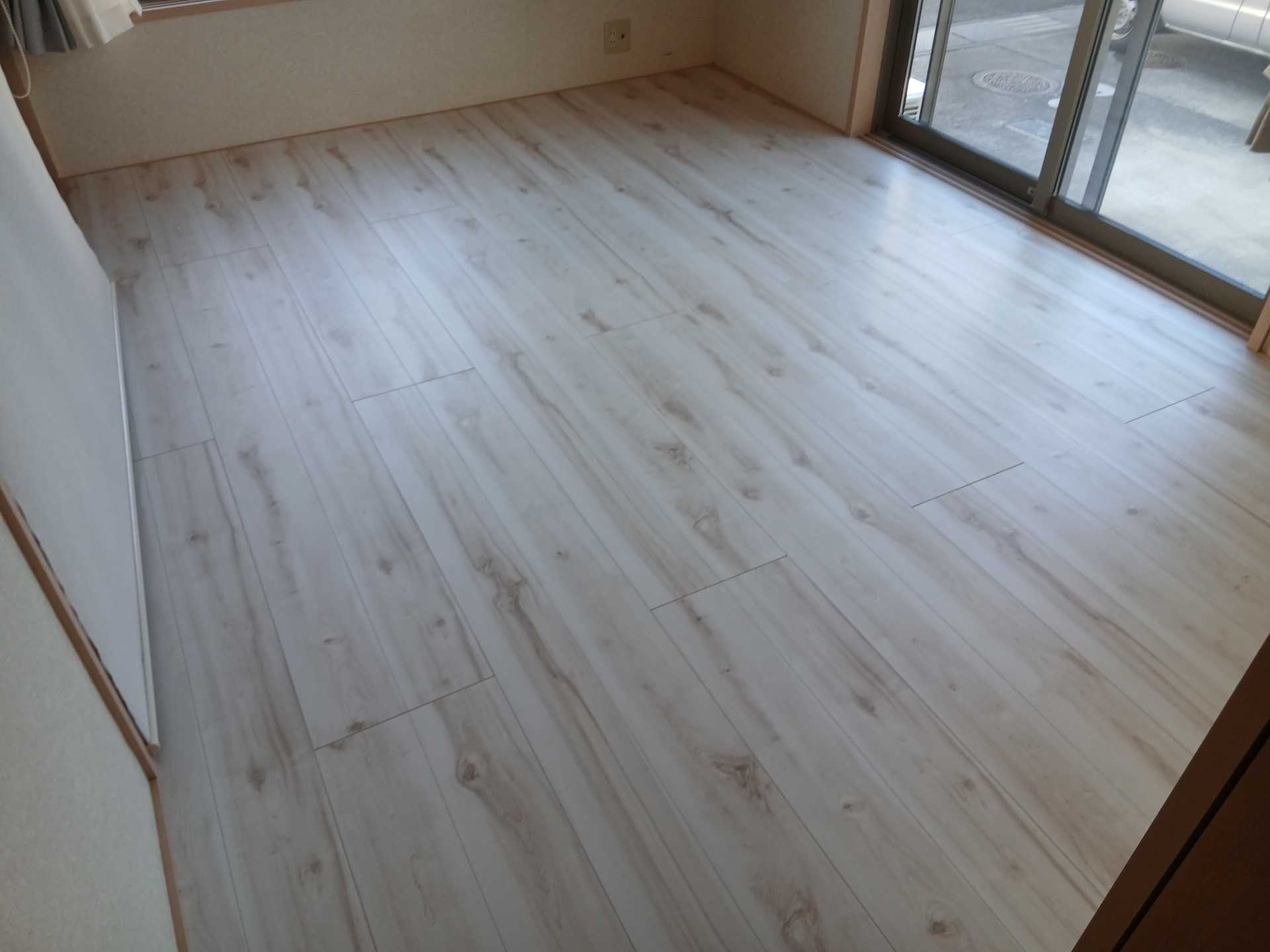 畳からフローリング工事